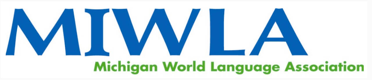 MIWLA logo Michigan World Language Association